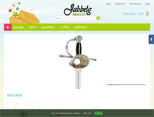 Tablet Screenshot of jabbelg.com